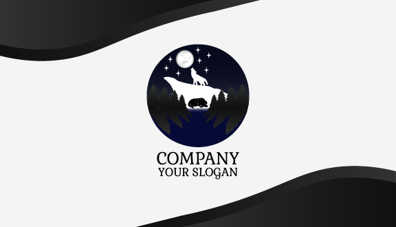 White Moon Business Card