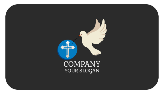 White Pigeon Church Business Card