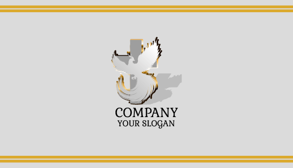 White Plumage Church Business Card