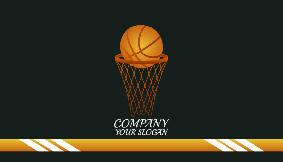 Winning Score Basketball Business Card