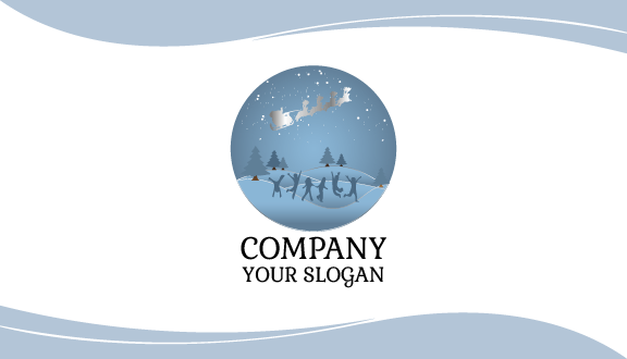 Winter Trip Business Card