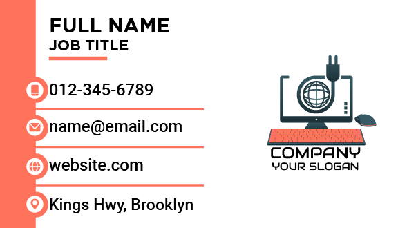 Worldwide Computer Business Card