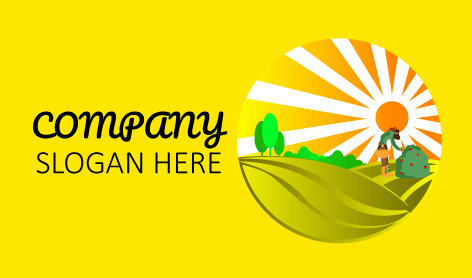 Sun Rays Agriculture Logo