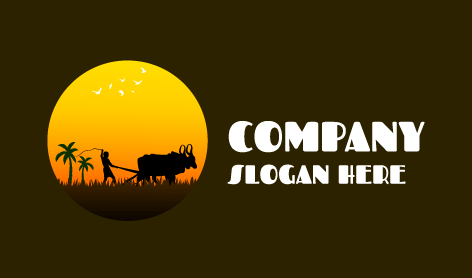 Traditional Agriculture Beauty Logo