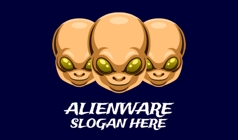 Cosmic Realm Alienware Logo