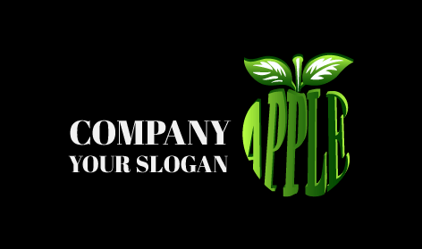 Burnished Green Apple Logo