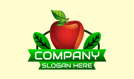 Fruit Basket Apple Logo