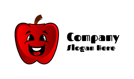 Naughty Smile Apple Logo