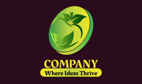 Tasty Organic Apple Logo