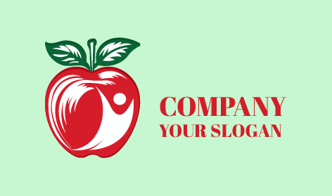 White Details Apple Logo