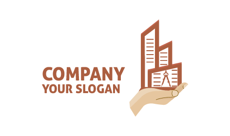 Building Hand Architect Logo