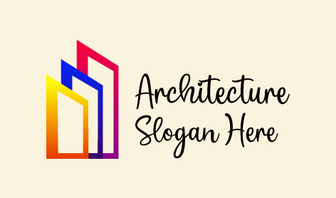 Colorful Door Architect Logo