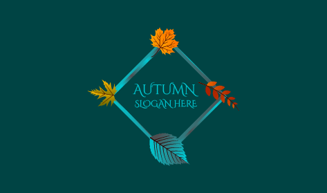 Earthy Autumn Drink Logo