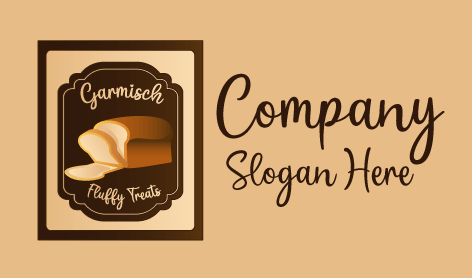 Fluffy Bread Bakery Logo