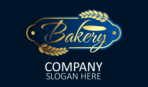 Golden Bakery Lettermark Logo
