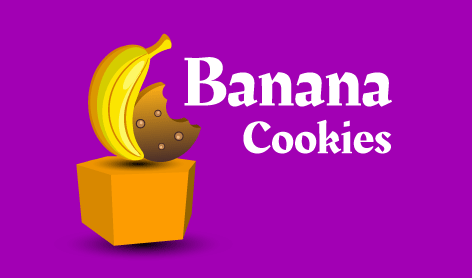 Banana Chocolatey Cookies Logo