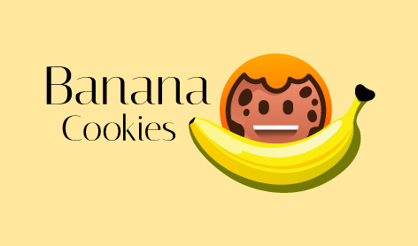 Banana Crunchy Biscuits Logo
