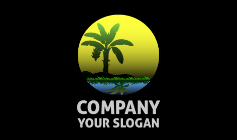 Green Banana Bunch Logo