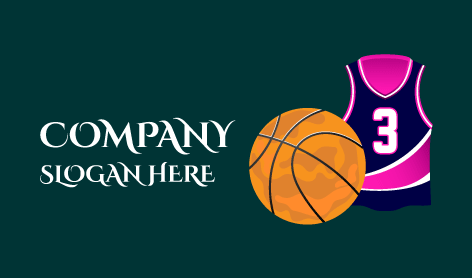 Appealing Basketball Merchandise Logo