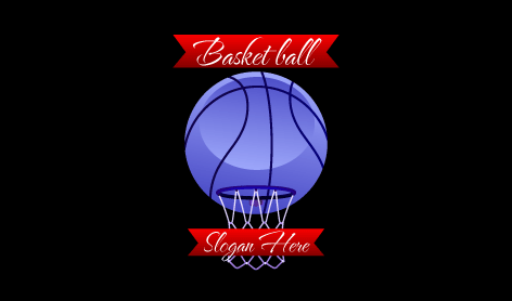 Basketball Competition Program Logo