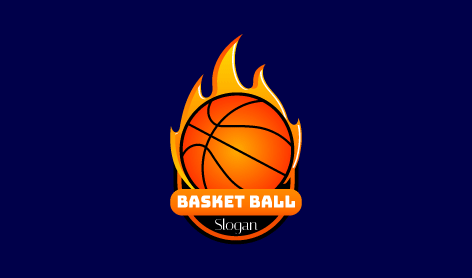 Basketball Excellent Achievement Logo