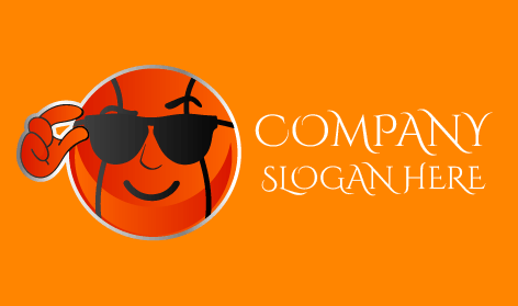 Cool Shades Basketball Logo