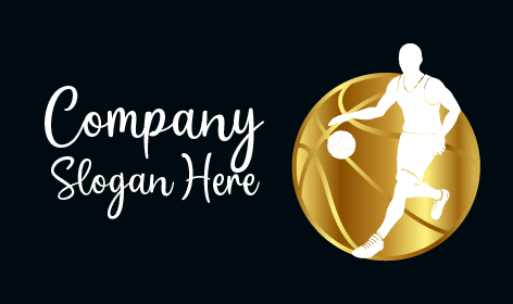 Medalist Athlete Basketball Logo
