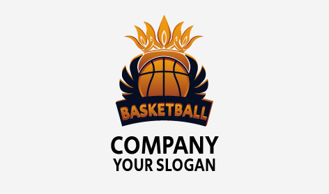 Petal Crown Basketball Logo