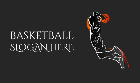 Slam Dunk Basketball Logo