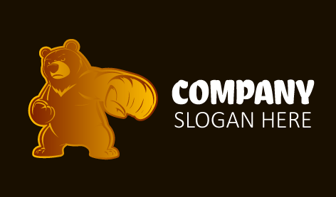 Bear Flaunting Power Logo