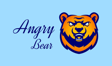 Ferocious Gesture Bear Logo