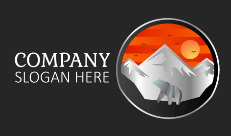 Gray Glacier Bear Logo