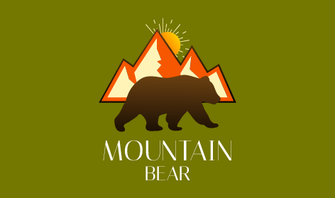 Orange Alps Bear Logo