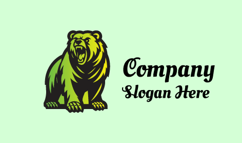 Powerful Grip Bear Logo