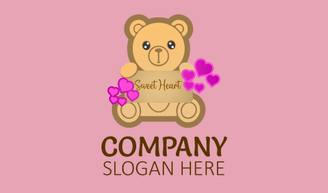 Sweet Note Bear Logo