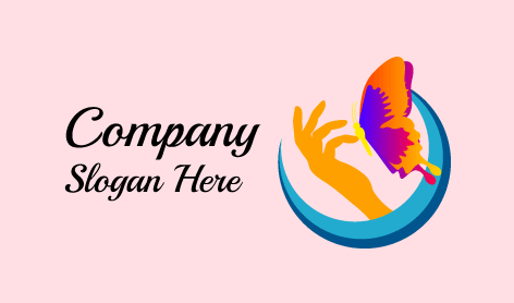 Visually Appealing Butterfly Logo