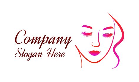 Glamorous Beauty Face Logo