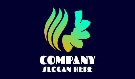 Gradient Natural Beauty Logo