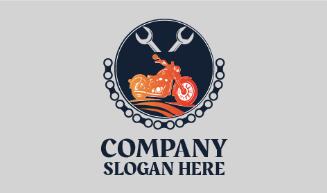 Midnight Blue Bike Logo