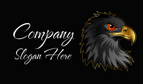 Beautiful Black Bird Logo