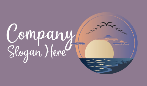 Blushing Horizon Bird Logo