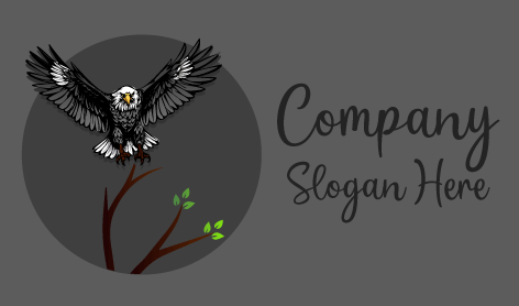 Flying Eagle Bird Logo