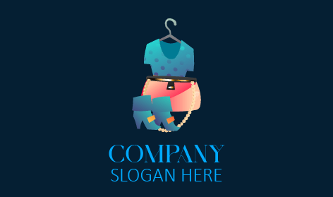 Trendy Boutique Style Logo