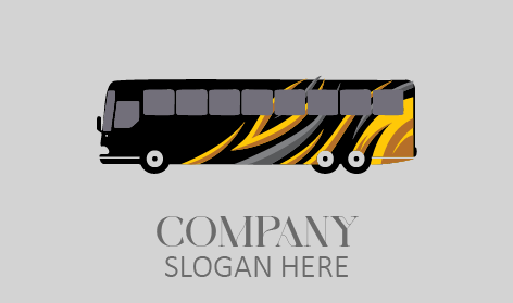 Black Big Bus Tour Logo