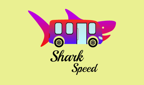 Happy Fish Bus Logo