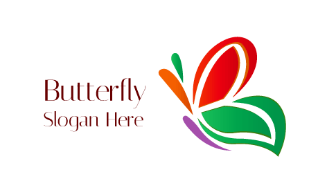 Butterfly Raw Charm Logo
