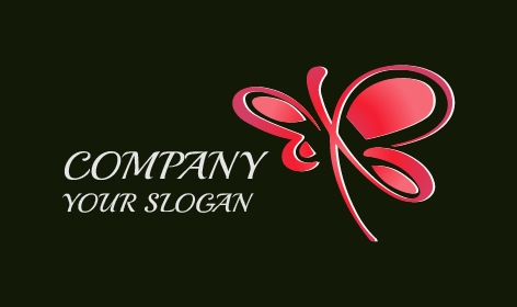 Butterfly Sleek Flexibility Logo