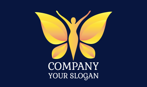 Refreshing Spa Butterfly Logo