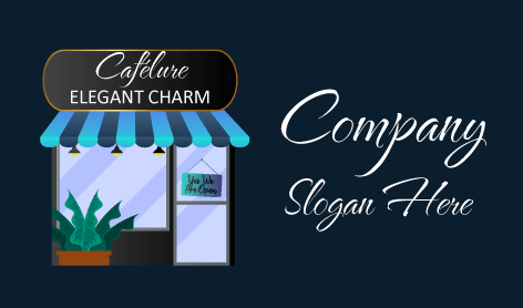 Cozy Cafe Destination Logo