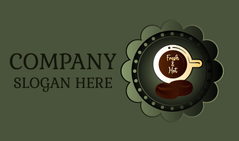 Flowery Sphere Cafe Logo